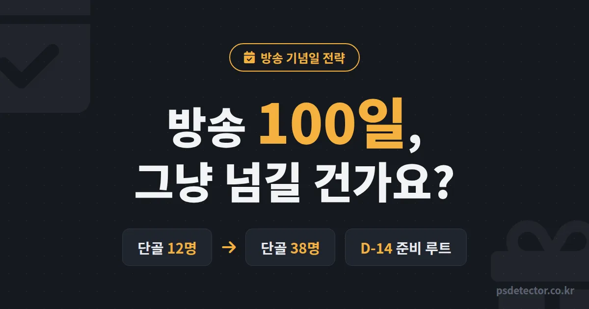 방송 100일 이벤트 그냥 넘어가도 될까, 단골 12명을 38명으로 만든 BJ 2명의 D-14 준비 루트