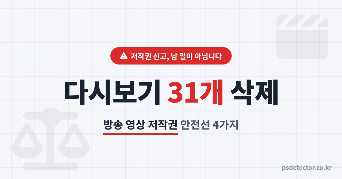방송 영상 저작권 어디까지 안전할까, 영화 같이보기로 정지당한 BJ와 살아남은 BJ의 갈림길 4가지