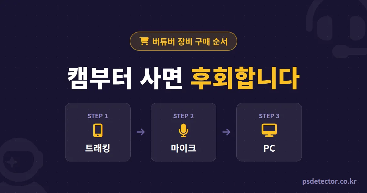 버튜버 장비 추천 캠부터 사면 왜 후회할까, 아이폰 트래킹으로 갈아탄 버튜버 2명의 예산별 구매 순서