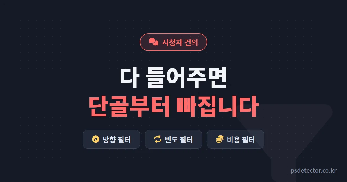시청자 건의 수용 방법, 다 들어주다 동접 반토막 난 BJ와 단골 2배 만든 BJ의 3단계 필터