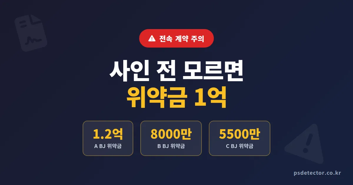 플랫폼 전속 계약 주의해야 할 7가지 함정, 위약금 1억 토해낸 BJ 3명의 실전 사례